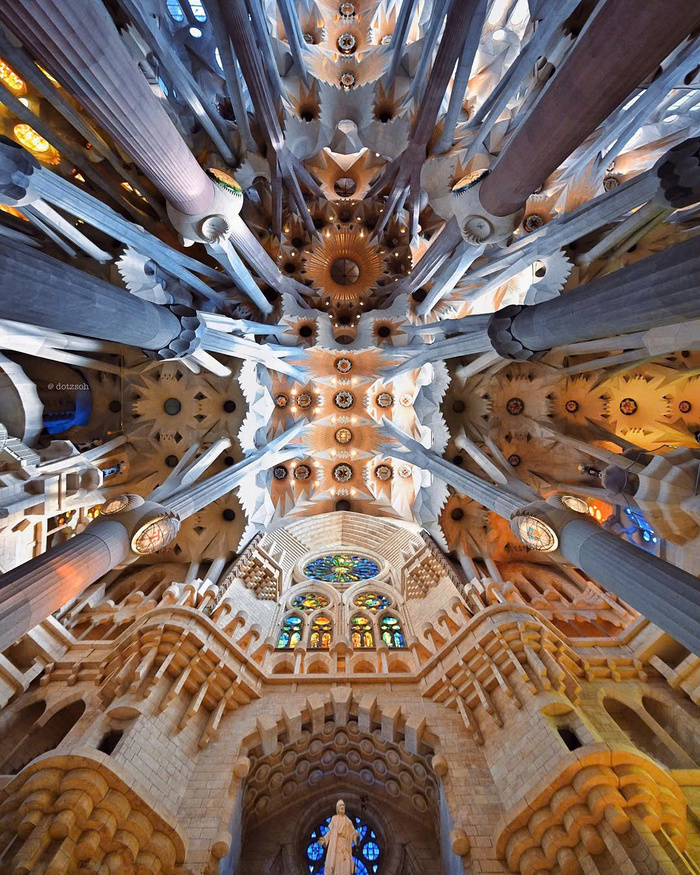 Chiêm ngưỡng vương cung thánh đường Sagrada Família Tây Ban Nha