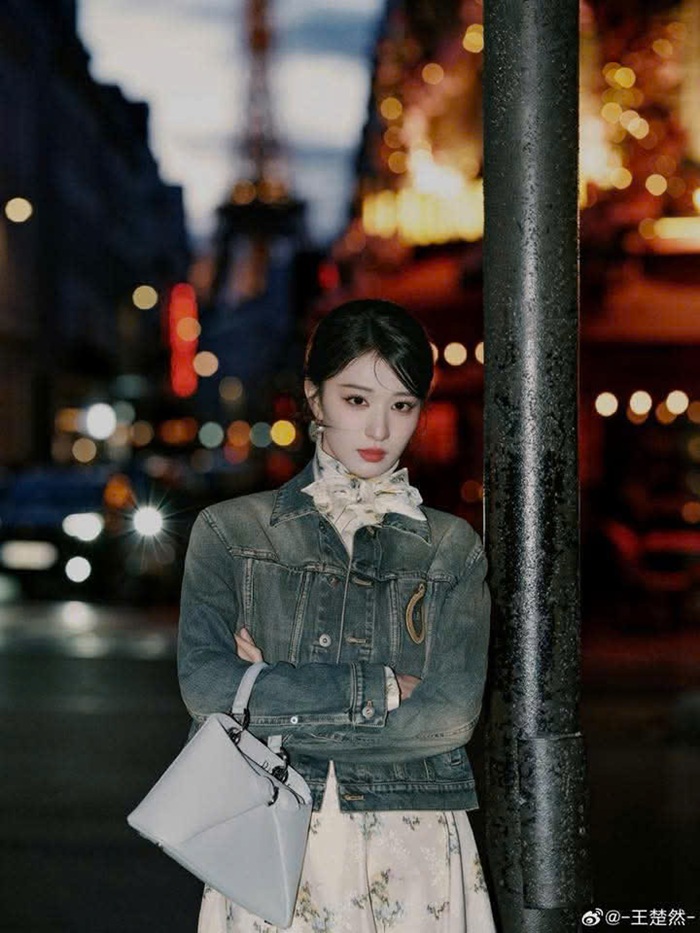 Phong thái điềm tĩnh cùng thần thái điện ảnh giúp nữ diễn viên trở thành tâm điểm ống kính. Ảnh: Weibo nhân vật