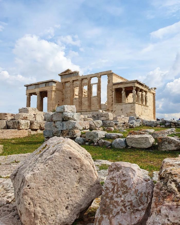 du lịch hy lạp tham quan đền parthenon