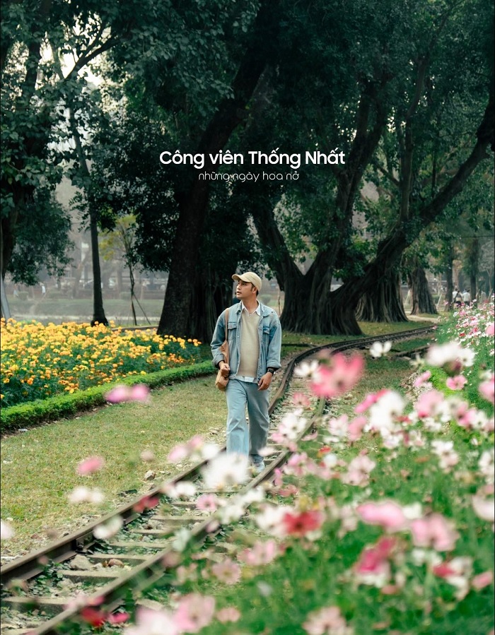 Công viên Thống Nhất Hà Nội nằm ngay trung tâm thành phố