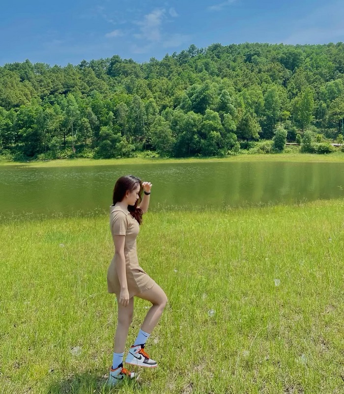 Hồ Yên Trung Quảng Ninh lên hình cực chill