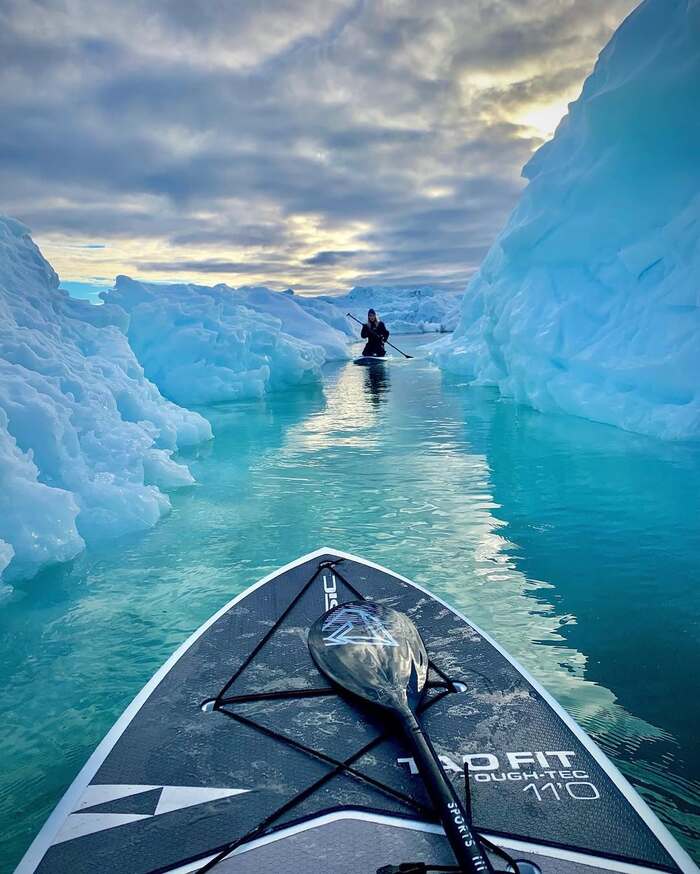kinh nghiệm du lịch Greenland - Ngắm nhìn dòng băng Ilulissat