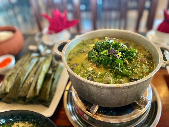 Thưởng thức món ngon ở làng du lịch Yên Trung Thanh Hóa