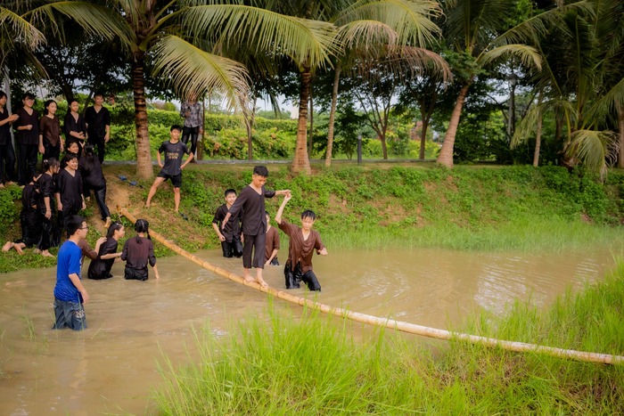 Tham gia các trò chơi thú vị ở làng du lịch Yên Trung Thanh Hóa