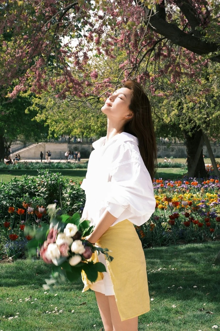 Vườn Tuileries Pháp thu hút đông du khách