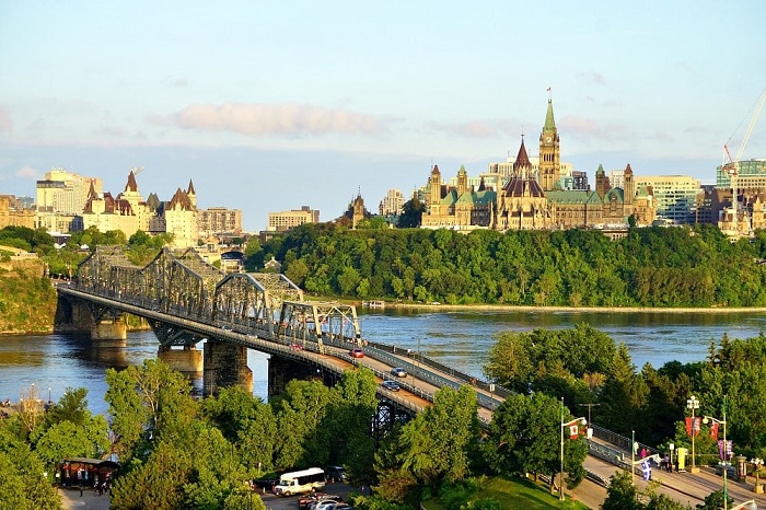 Thủ đô Ottawa của đất nước Canada xinh đẹp