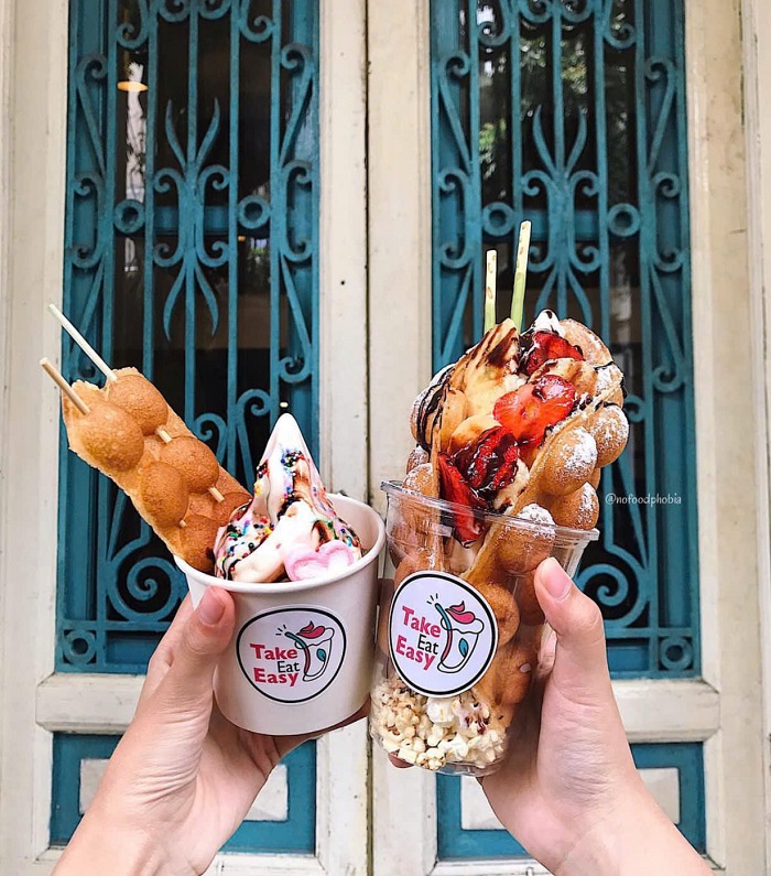 Quán kem ngon nổi tiếng nhất Hà Nội có rất nhiều món độc đáo