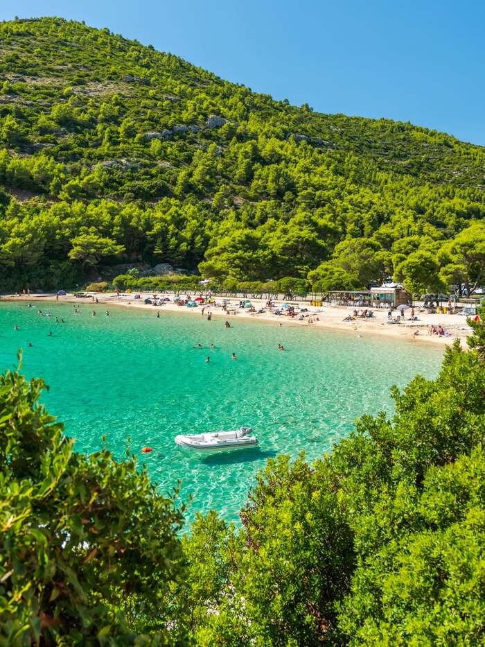  Các bãi biển đẹp nổi tiếng ở Croatia - Prapratno - Bán đảo Pelješac