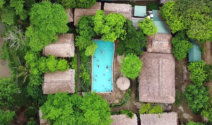 Mai Chau Farmstay là farmstay đẹp ở Hòa Bình không gian xanh mướt