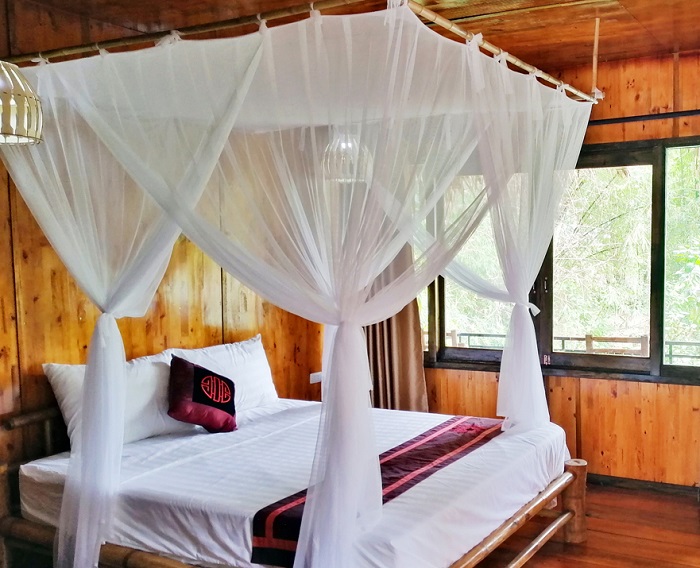 Mai Chau Farmstay là farmstay đẹp ở Hòa Bình với phòng nghỉ xinh xắn