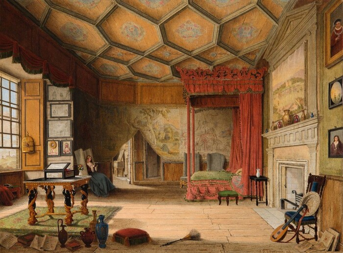 Các công trình nổi tiếng tại lâu đài Edinburgh - Phòng ngủ của Mary Queen of Scots
