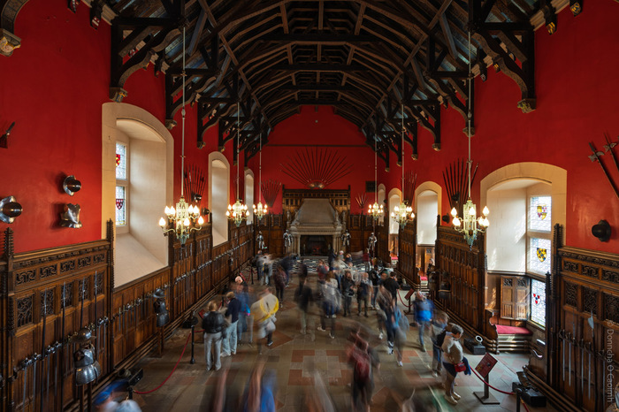 Các công trình nổi tiếng tại lâu đài Edinburgh - Khu vực Đại sảnh
