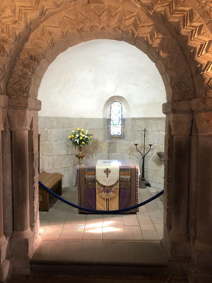 Các công trình nổi tiếng tại lâu đài Edinburgh - Nhà nguyện Saint Margaret
