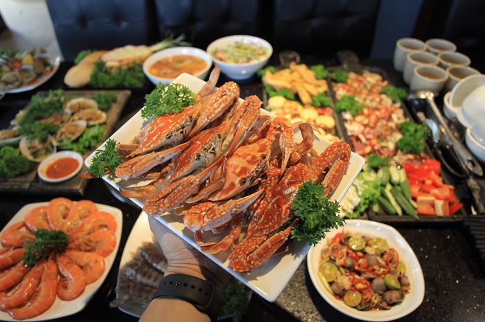 quán hải sản ngon ở Hạ Long Nhìn thôi đã kích thích vị giác tại quán hải sản ngon ở Hạ Long