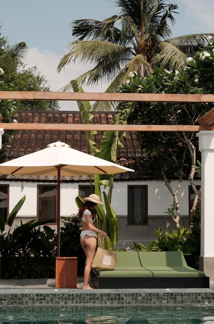 Khung cảnh resort tại Hội An đẹp đến nao lòng.
