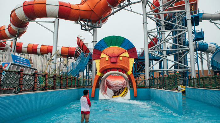 Cẩm nang du lịch Thiên Tân Trung Quốc vui chơi tại công viên nước