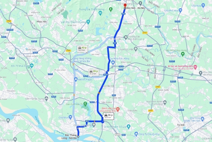 Kinh nghiệm du lịch Sóc Sơn Hà Nội: Di chuyển bằng xe máy