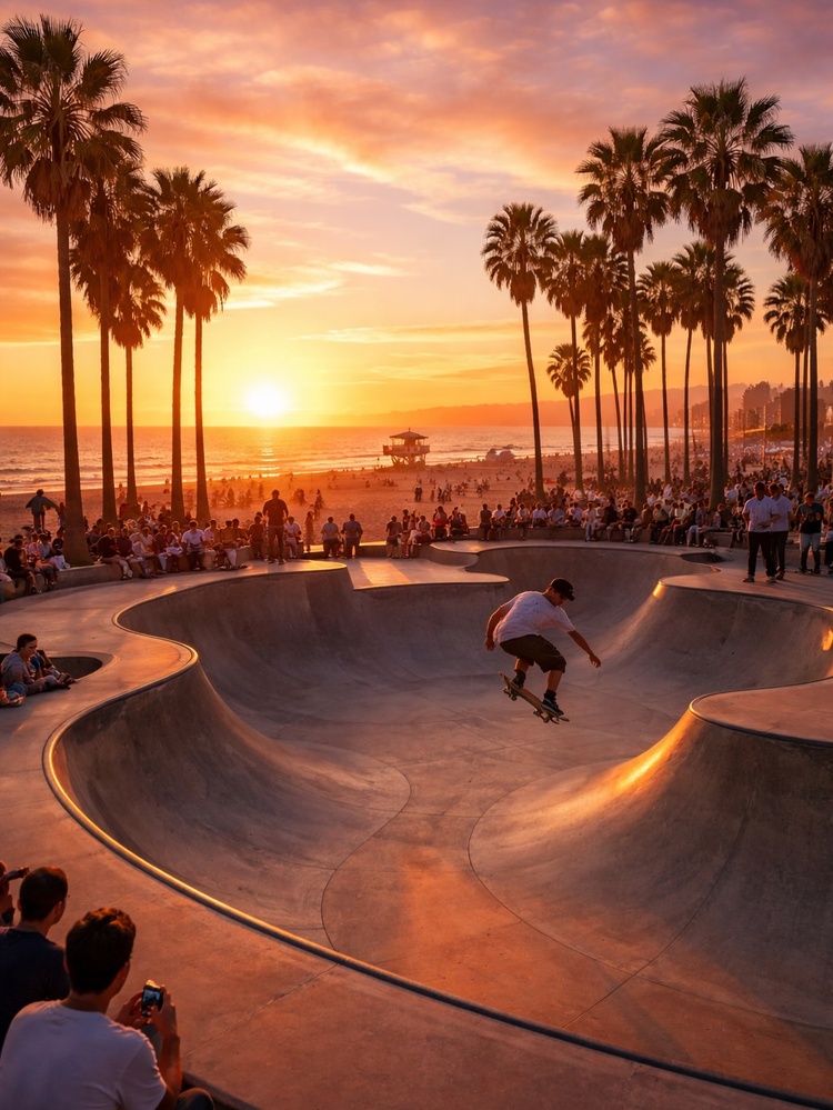 Venice Beach - Bãi biển sôi động, đậm chất nghệ thuật đường phố