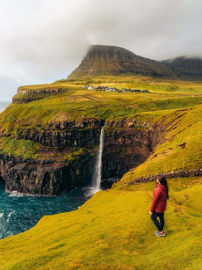 Tham quan quần đảo Faroe Đan Mạch - Chiêm ngưỡng thác nước Múlafossur