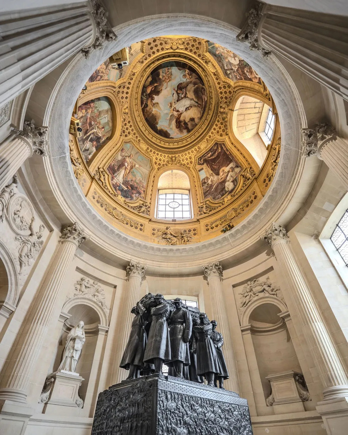 Kiến trúc điện Invalides Pháp 