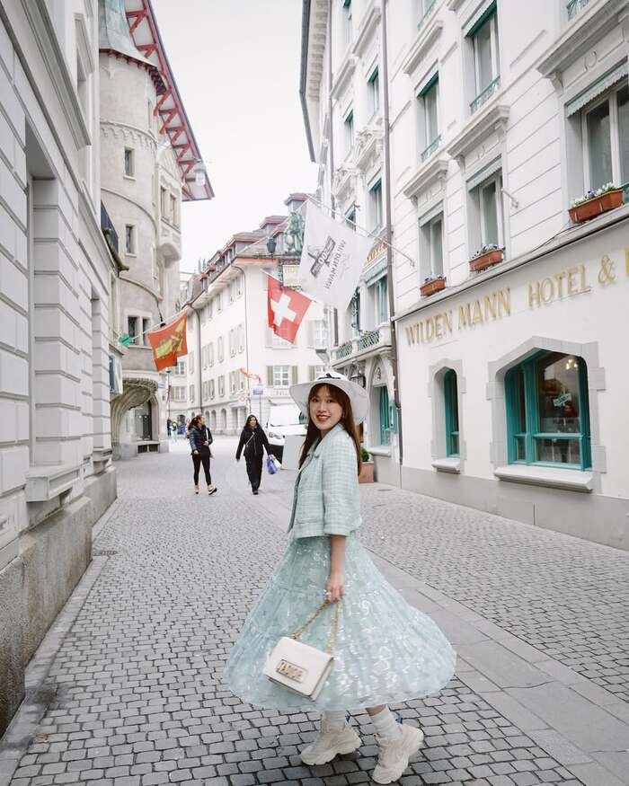 Thời điểm ghé thăm hồ Luzern Thụy Sĩ lý tưởng nhất là tháng 5 - tháng 9