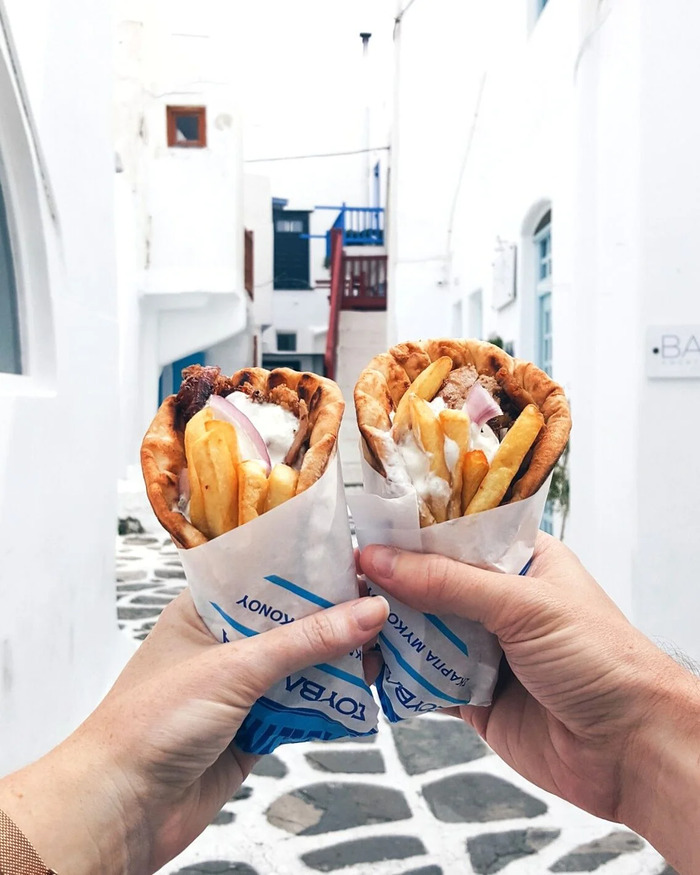 Kinh nghiệm du lịch Mykonos Hy Lạp - Khám phá ẩm thực