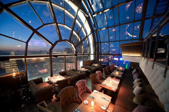 Các nhà hàng ngon nổi tiếng ở Moscow Nga - White Rabbit