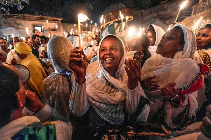 Lễ hội Genna, một trong những lễ hội nổi tiếng nhất Ethiopia.