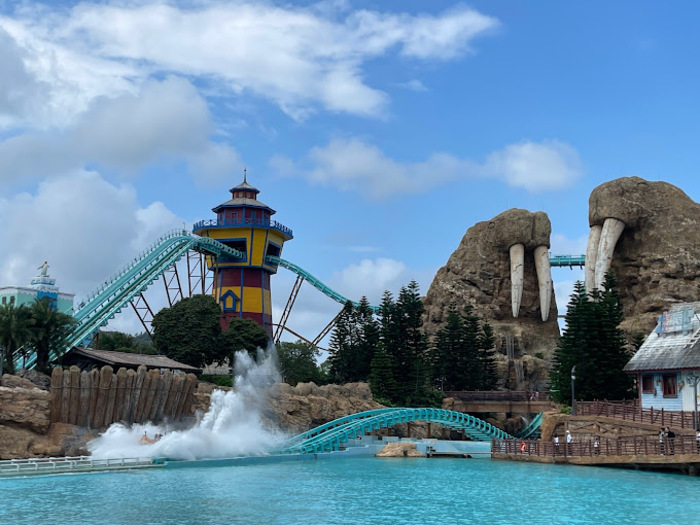 vui chơi tại Chimelong Quảng Đông Trung Quốc