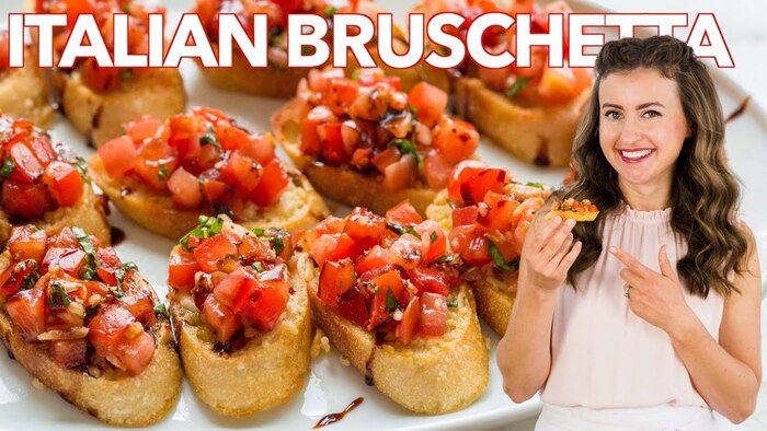 Các món ăn nổi tiếng ở Ý - Bruschetta