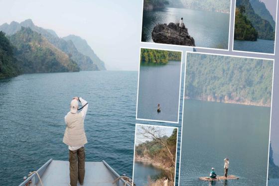 Chiêm ngưỡng ‘vịnh Hạ Long’ của Tây Bắc - Vịnh Ngòi Hoa Hòa Bình Phú Thọ