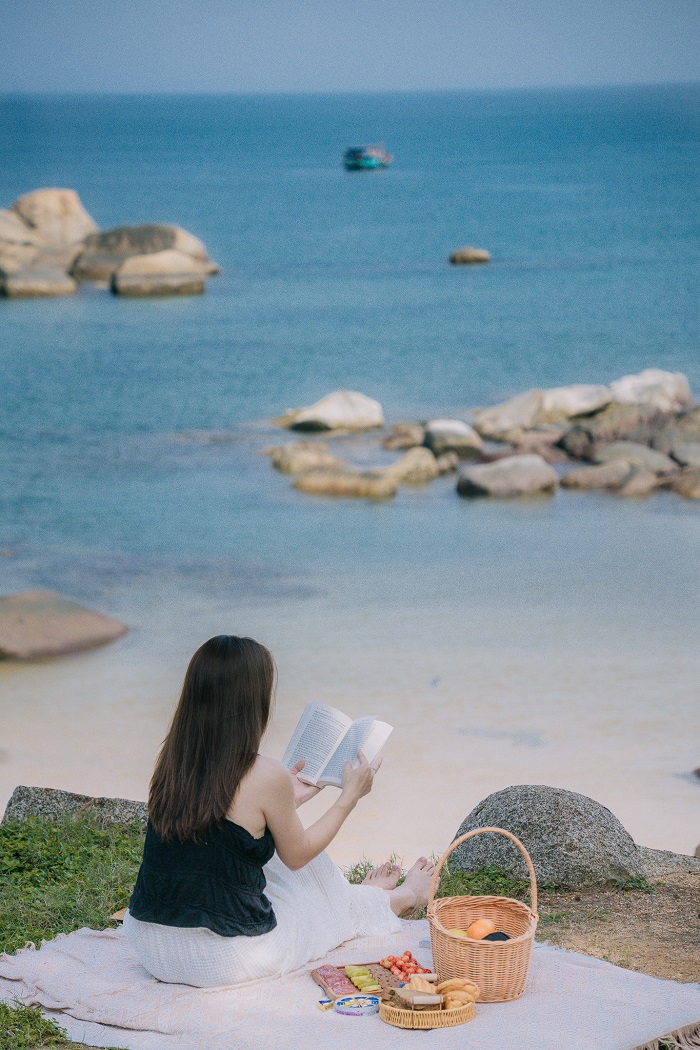 biển Kỳ Xuân Hà Tĩnh Nhiều bạn trẻ tới biển Kỳ Xuân Hà Tĩnh để cắm trại, picnic