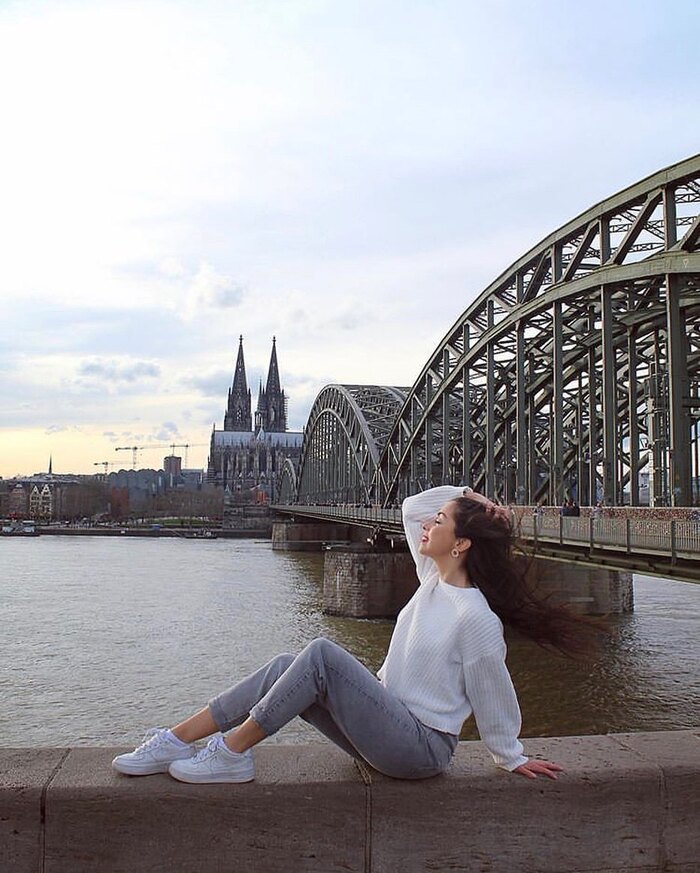 Lịch sử hình thành cầu Hohenzollern Đức 