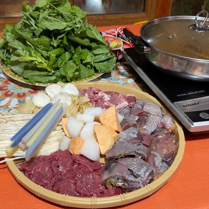 Lẩu gà đen Tây Bắc có mặt tại nhiều nhà hàng, quán ăn Tây Bắc