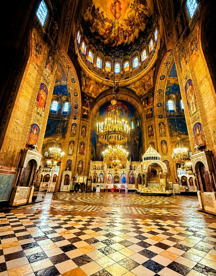 Chiêm ngưỡng vẻ đẹp kiến trúc của nhà thờ Alexander Nevsky Bulgaria