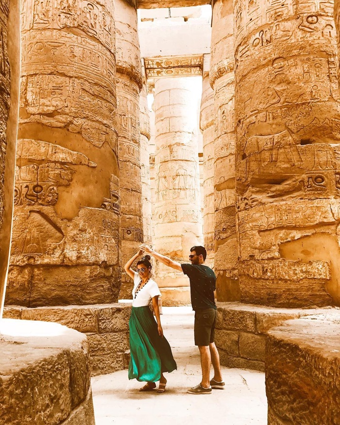 Đến Luxor - thành phố nổi tiếng ở Ai Cập để tham quan quần thể đền Karnak - Ảnh: Cafe F