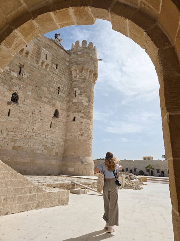 Tham quan Alexandria - thành phố nổi tiếng ở Ai Cập để check-in pháo đài Qaitbay - Ảnh: Where Goer Rose?