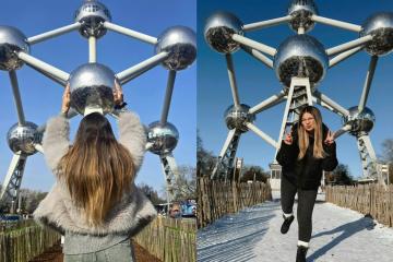 Mô hình phân tử Atomium Bỉ: Biểu tượng kiến trúc vượt thời đại của Brussels