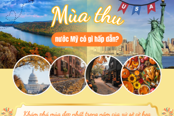 Mùa thu nước Mỹ có gì hấp dẫn? Cùng khám phá vẻ rực rỡ của xứ cờ hoa
