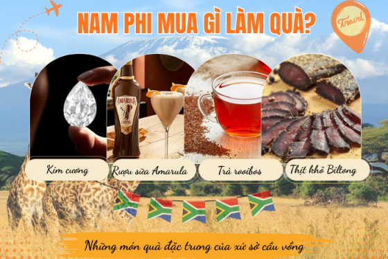 Đi Nam Phi mua gì làm quà? Gợi ý những món quà đậm chất châu Phi