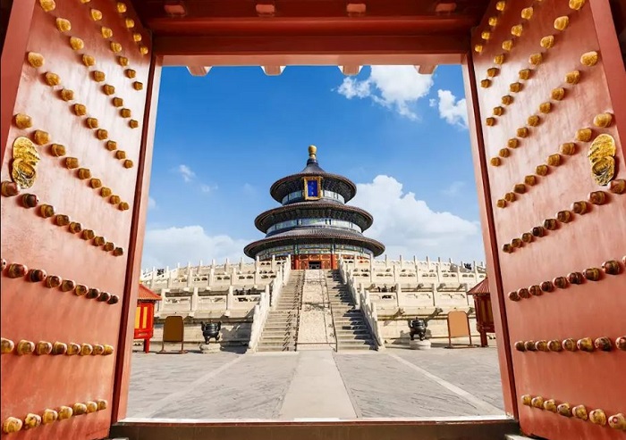 cổng vào Đền Thiên Đàn Bắc Kinh