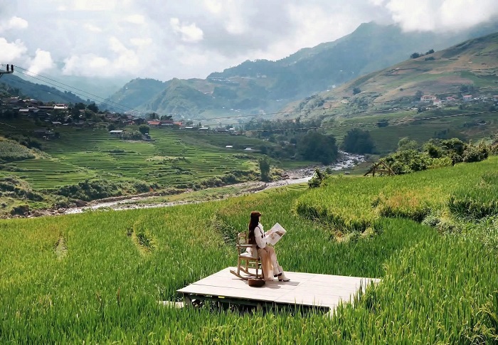 tháng 8 đi du lịch ở đâu đẹp tháng 8 đi du lịch ở đâu đẹp Lên Sa Pa ngắm đồng lúa dần chuyển màu cũng hết sức thú vị