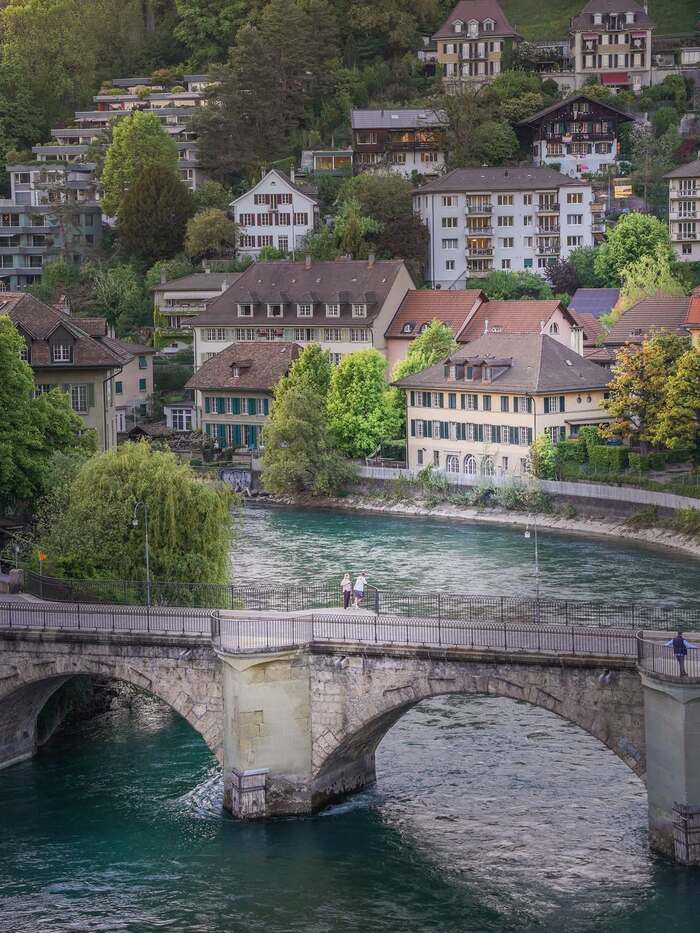 chiêm ngưỡng cầu Untertor Brucke Thụy Sĩ 