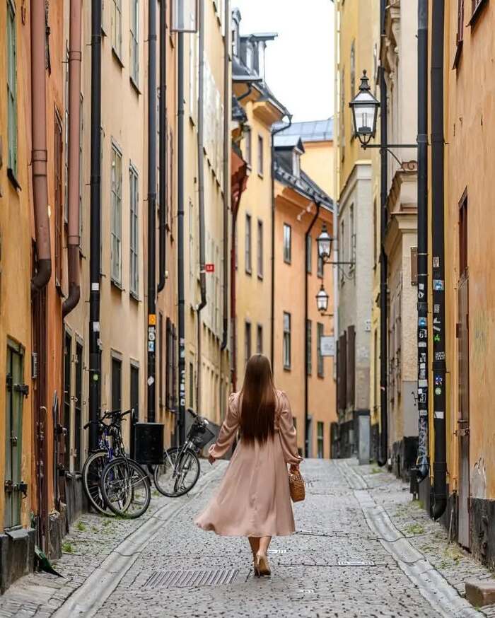 Thời điểm ghé thăm khu phố cổ Gamla Stan Thụy Điển lý tưởng là tháng 5 - tháng 9