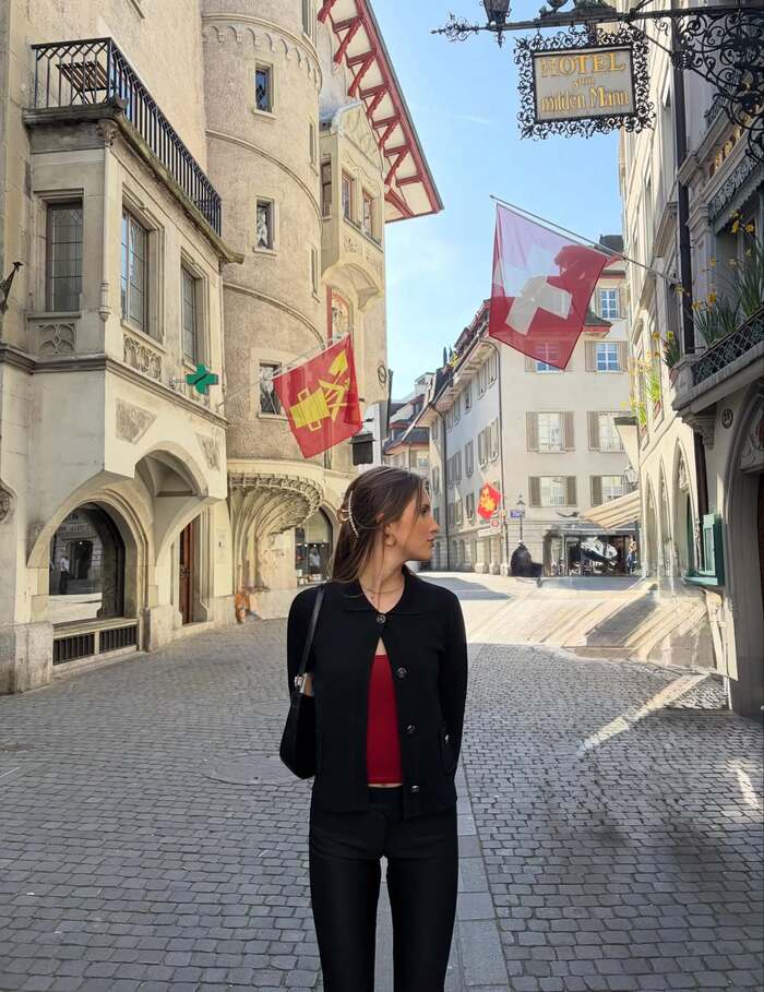 Đi dạo khám phá khu phố cổ Luzern Thụy Sĩ 