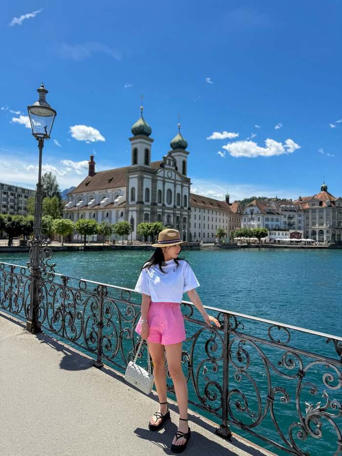 Khu phố cổ Luzern Thụy Sĩ có tuổi đời hơn 800 năm
