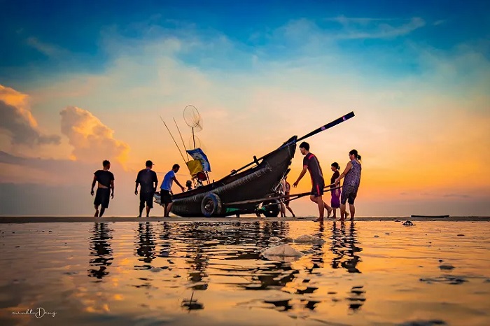 Biển Thuận An gần Phá Tam Giang Huế