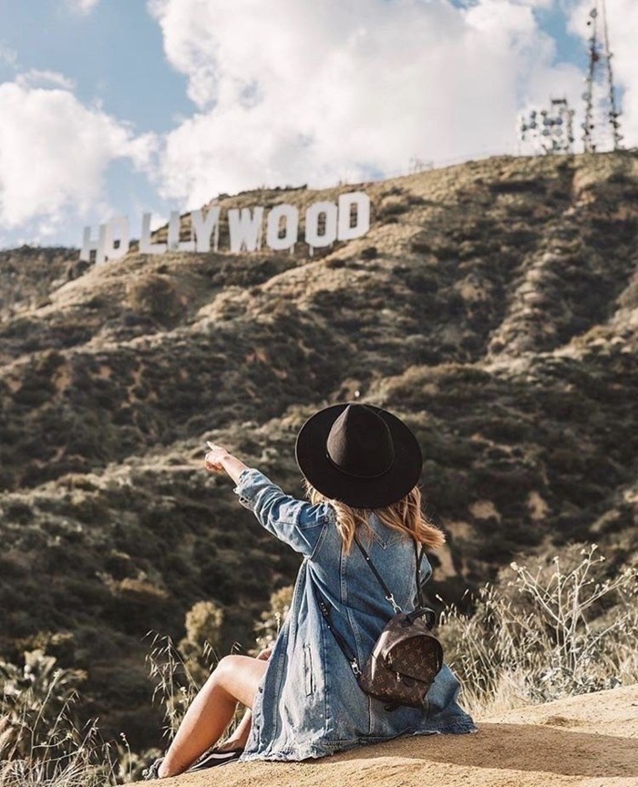 Los Angeles nổi tiếng với tấm biển Hollywood - Ảnh: Du Lịch Việt Nam