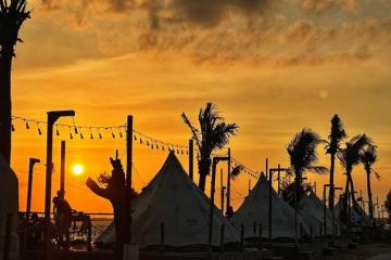 SOL Camping Hải Phòng - Khu cắm trại chill đỉnh nóc, góc săn hoàng hôn cực đẹp