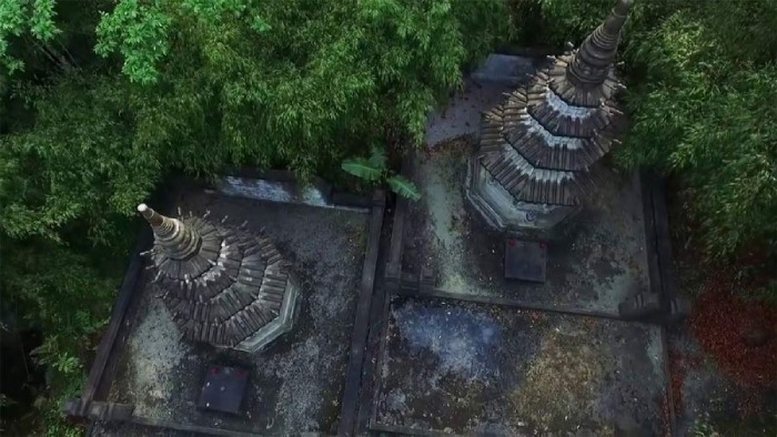 chùa Địa Ngục Tam Đảo có 7 tòa tháp
